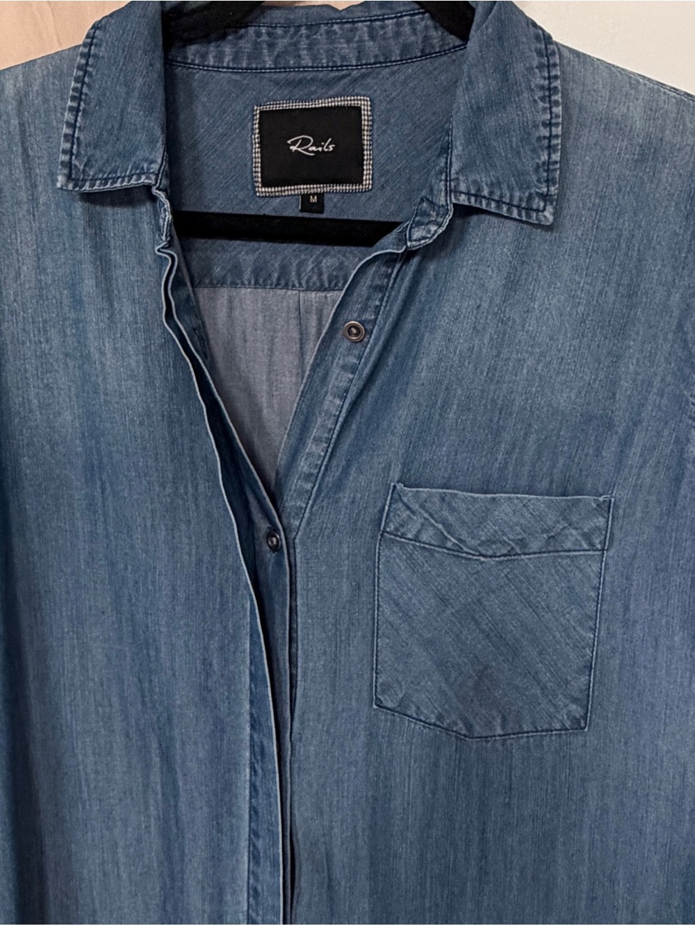 Rails Chambray Denim Shirt Dress - Picture 7 of 9